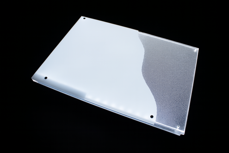 Opale Frontscheibe 3 mm für maximale Homogenität LED Flaechenlicht Maßanfertigung